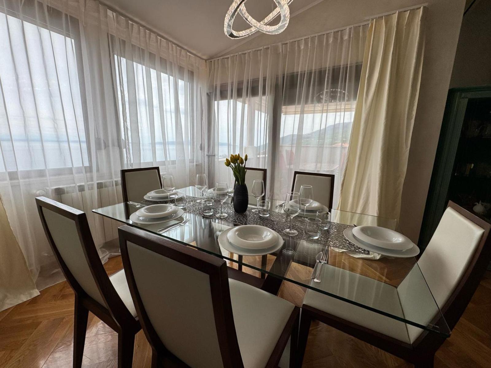 Villa Adriatic, Apartment Enio With Swimming Pool, Panoramic Sew View, Free Parking Icici Exterior photo